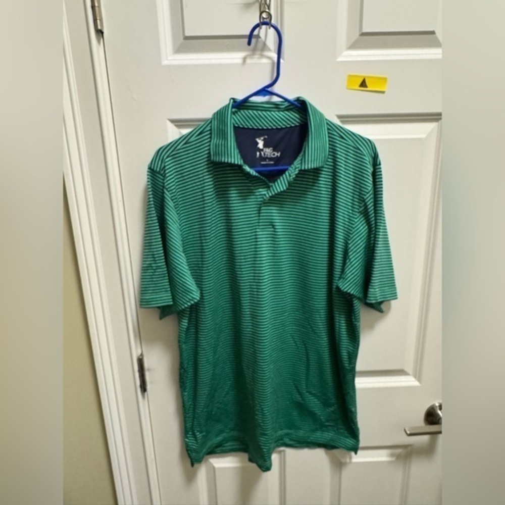 Mens Fairway & Greene Tech Performance Golf Polo Shirt